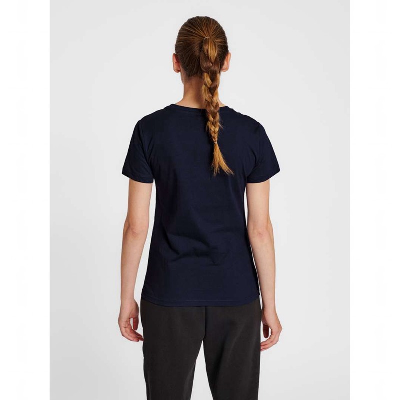 Collant Hummel Red Basic S/S Femme Bleu Marine | 710257-866