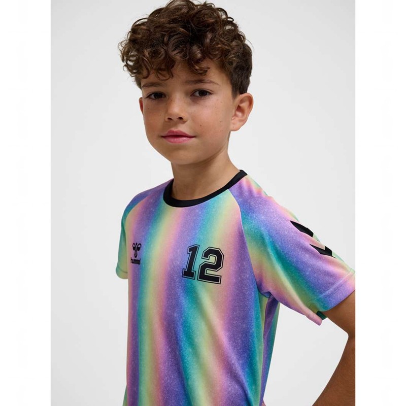Collant Hummel Shimmer S/S Enfant Rose | 763977-819
