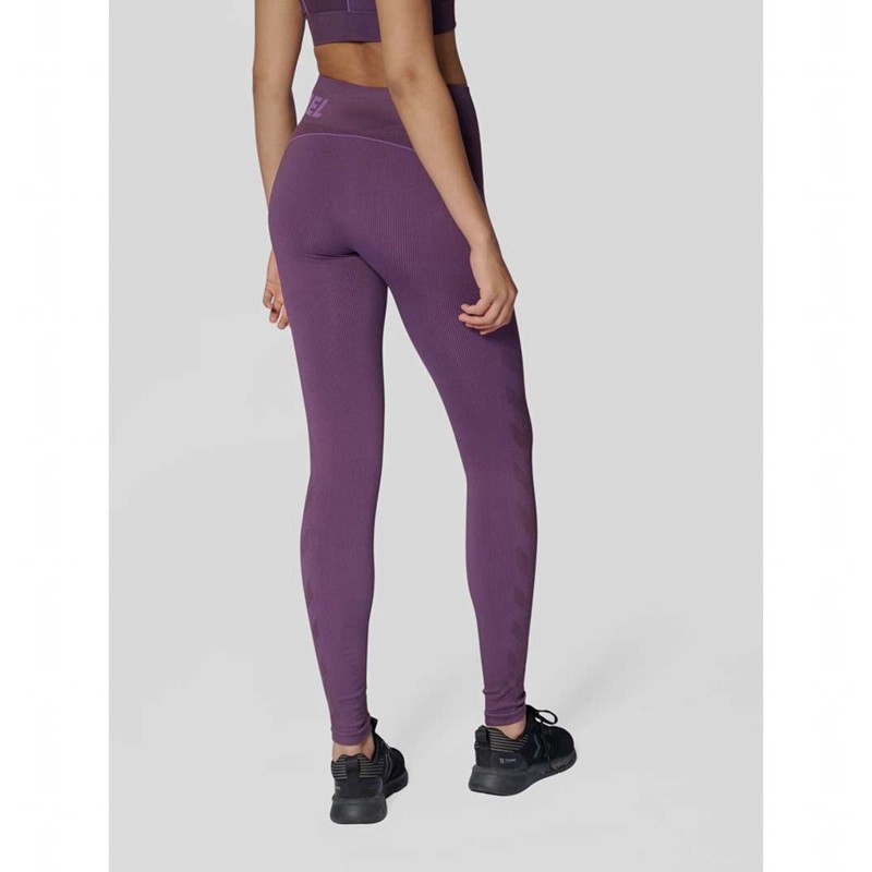 Collant Hummel Te Christel Seamless Mw Femme Violette | 157170-154