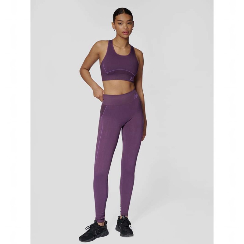 Collant Hummel Te Christel Seamless Mw Femme Violette | 157170-154