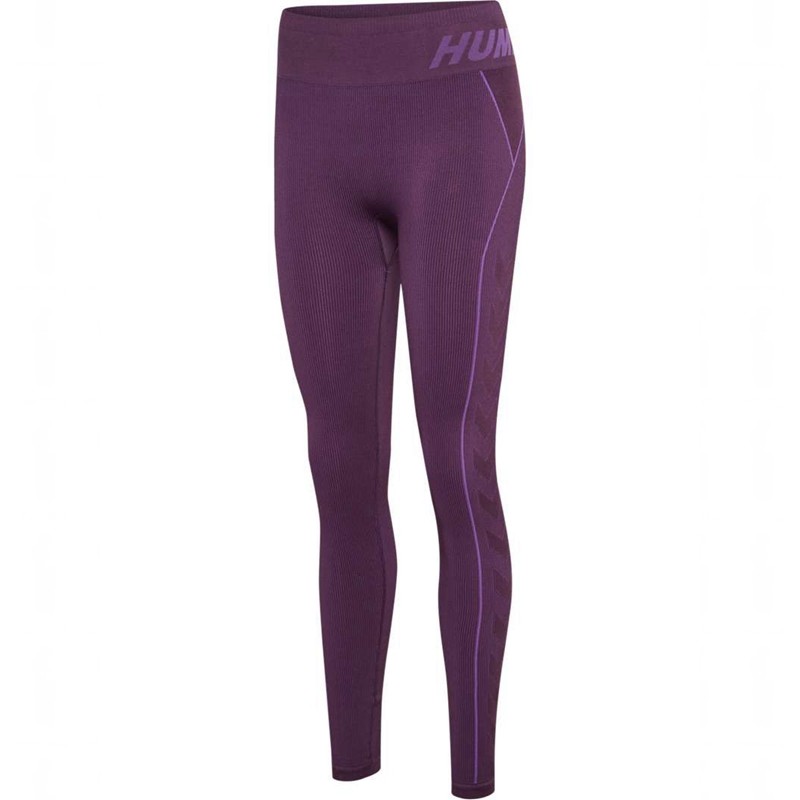 Collant Hummel Te Christel Seamless Mw Femme Violette | 157170-154