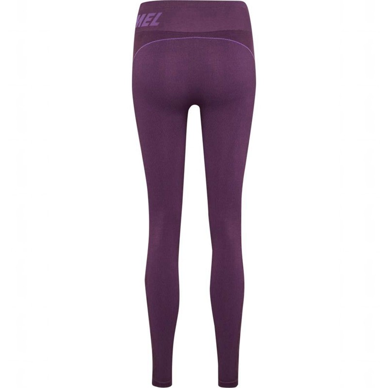 Collant Hummel Te Christel Seamless Mw Femme Violette | 157170-154