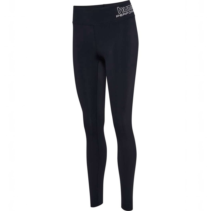 Collant Hummel Te Fundamental Mid Waist Femme Noir | 773580-215