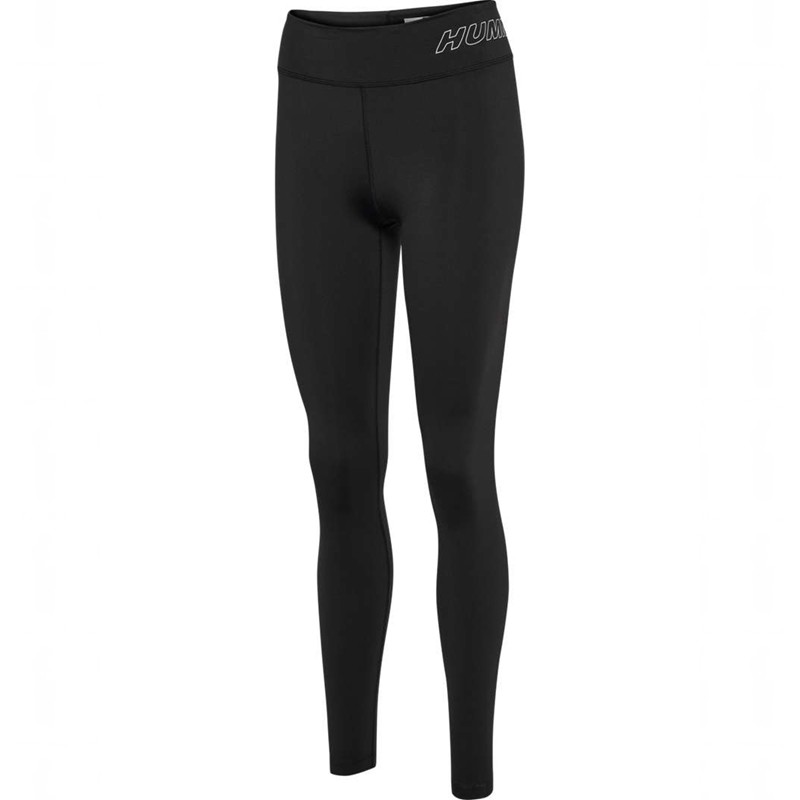 Collant Hummel Te Fundamental Mid Waist Femme Noir | 799033-733