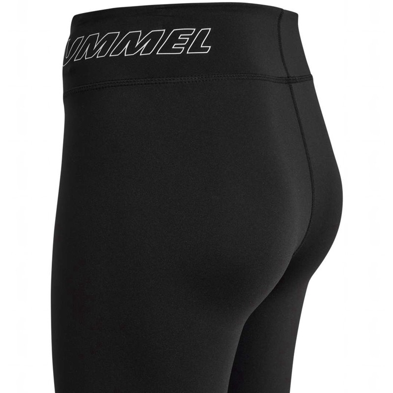 Collant Hummel Te Fundamental Mid Waist Femme Noir | 799033-733