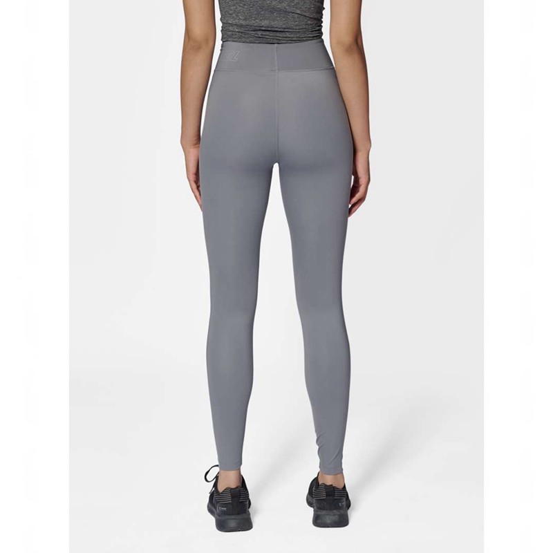 Collant Hummel Te Fundamental Mid Waist Femme Grise | 333539-000