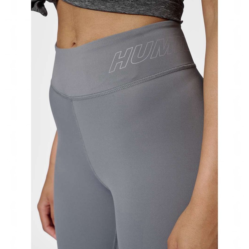 Collant Hummel Te Fundamental Mid Waist Femme Grise | 333539-000