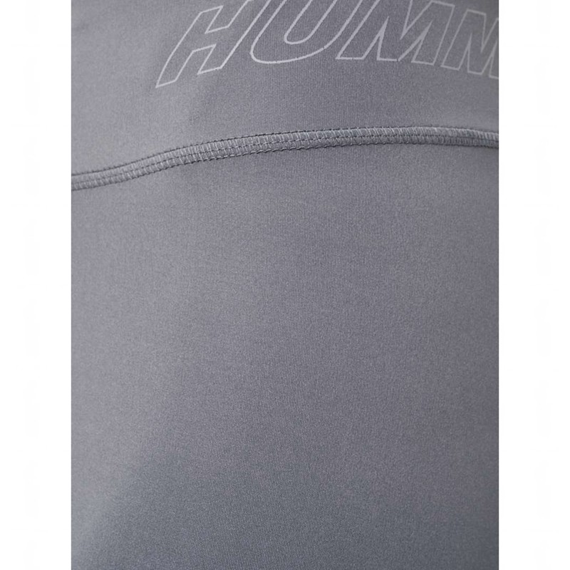 Collant Hummel Te Fundamental Mid Waist Femme Grise | 333539-000