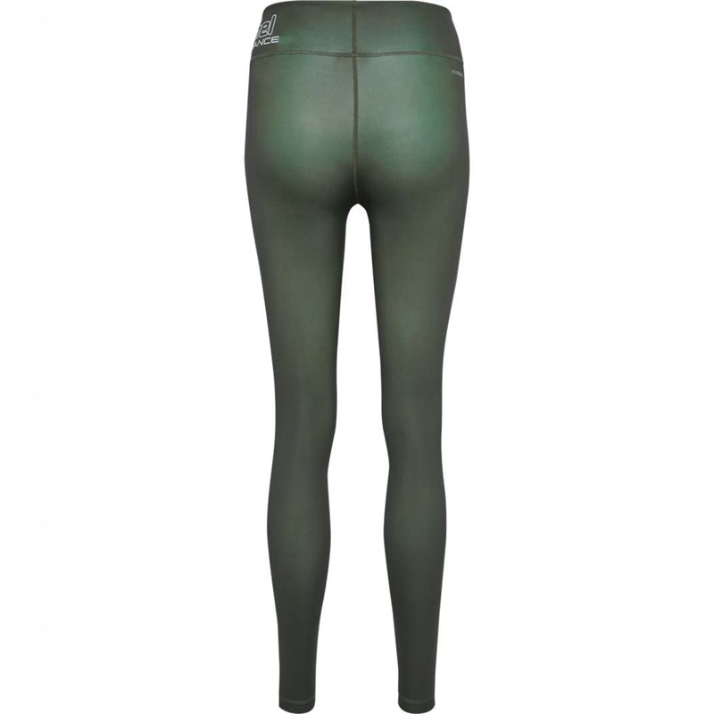 Collant Hummel Te Fundamental Mid Waist Femme Vert | 934204-242