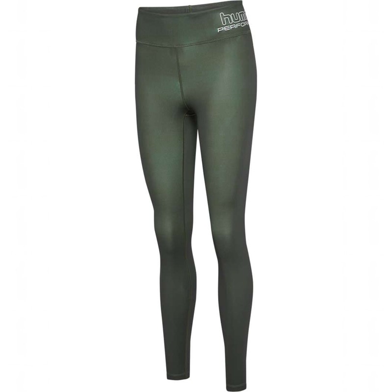 Collant Hummel Te Fundamental Mid Waist Femme Vert | 934204-242