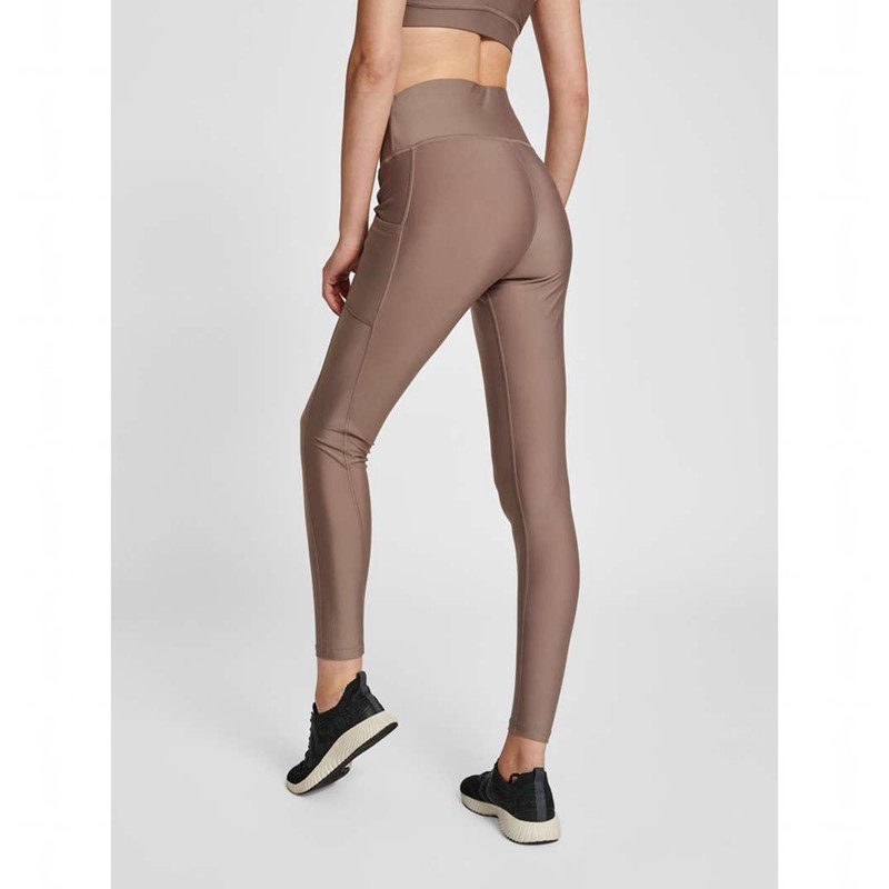 Collant Hummel Te Tola High Waist Femme Beige | 361153-661