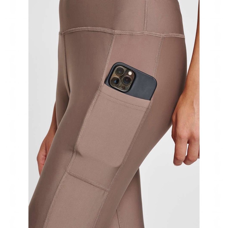 Collant Hummel Te Tola High Waist Femme Beige | 361153-661