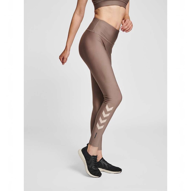 Collant Hummel Te Tola High Waist Femme Beige | 361153-661