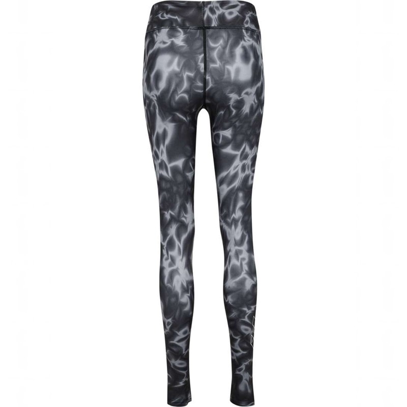Collant Hummel Te Twist Aop Mid Waist Femme Noir | 099416-113