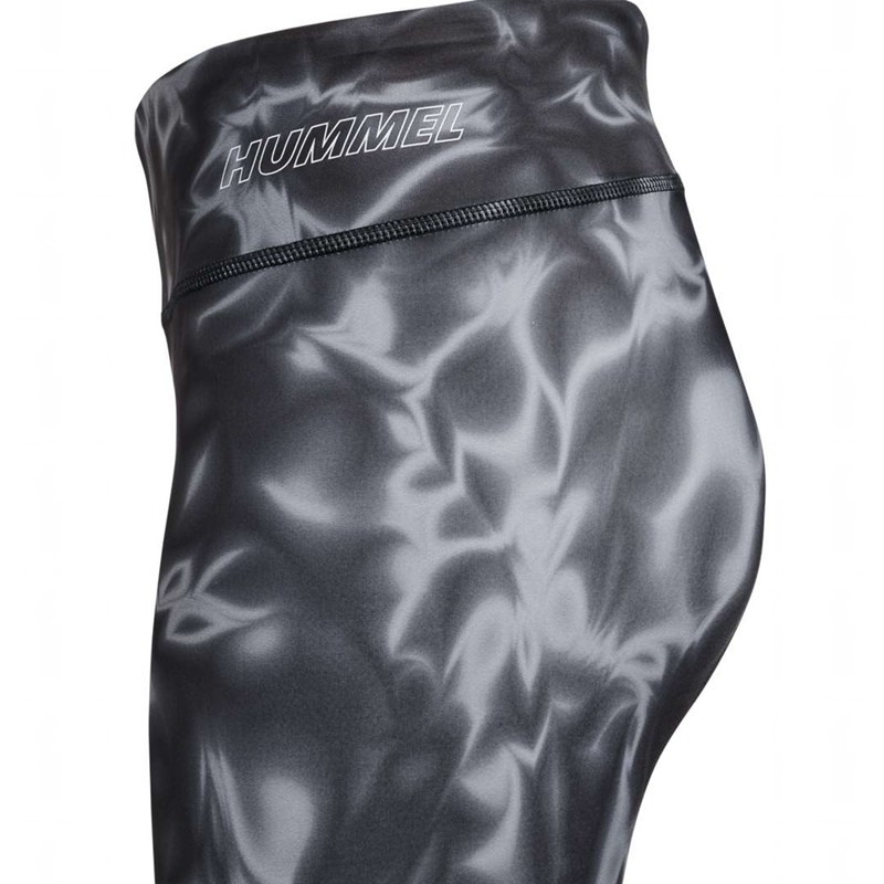 Collant Hummel Te Twist Aop Mid Waist Femme Noir | 099416-113