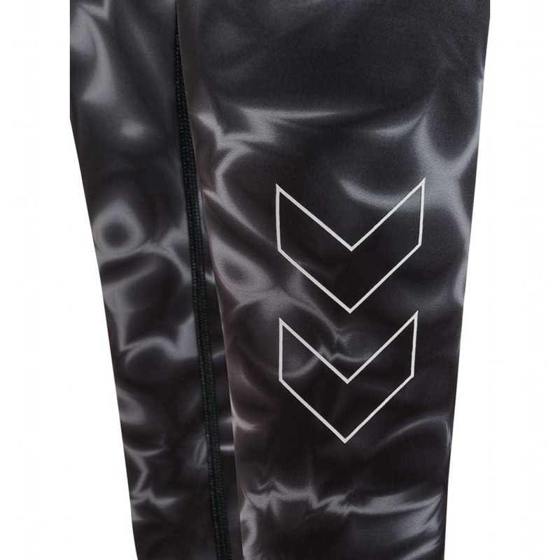 Collant Hummel Te Twist Aop Mid Waist Femme Noir | 099416-113