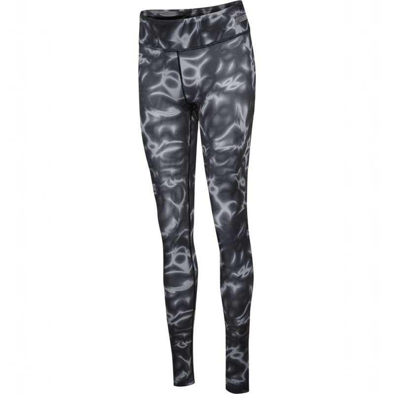 Collant Hummel Te Twist Aop Mid Waist Femme Noir | 099416-113