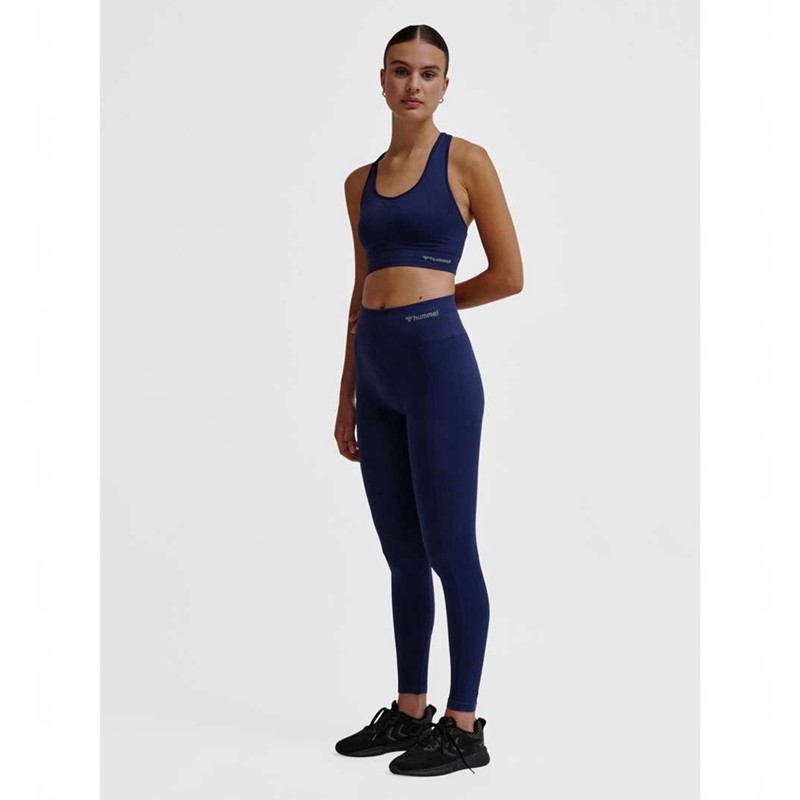 Collant Hummel Tif Seamless High Waist Femme Noir | 671995-056