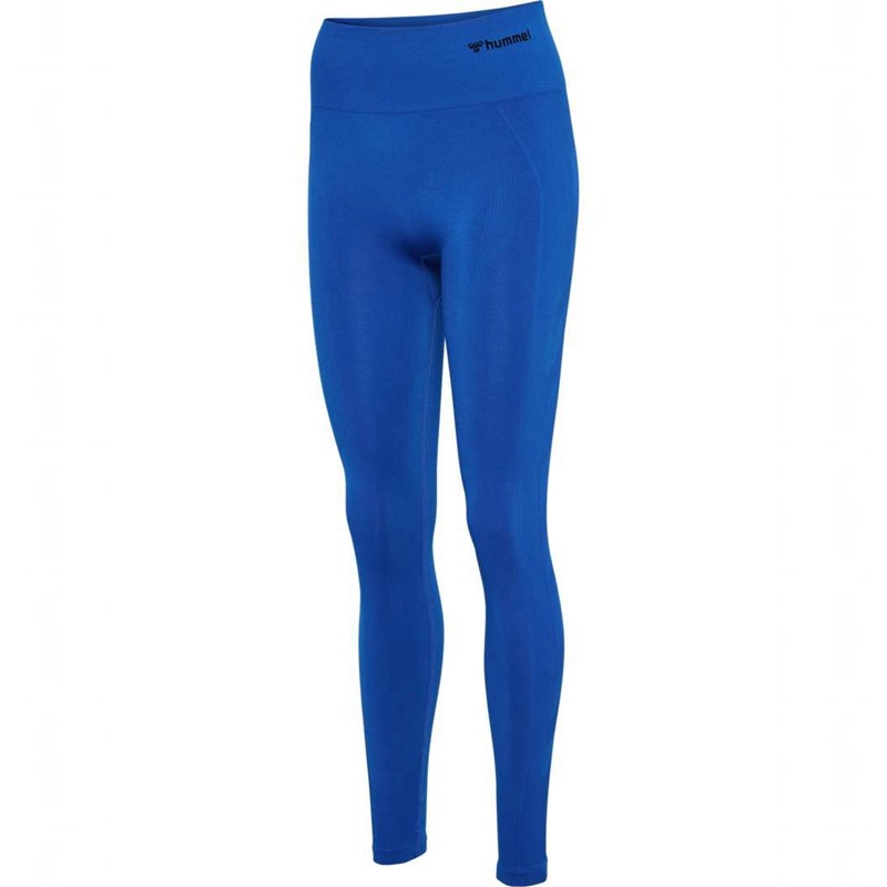 Collant Hummel Tif Seamless High Waist Femme Bleu | 647771-289