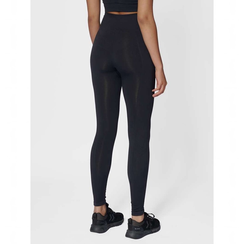 Collant Hummel Tif Seamless High Waist Femme Noir | 457541-565