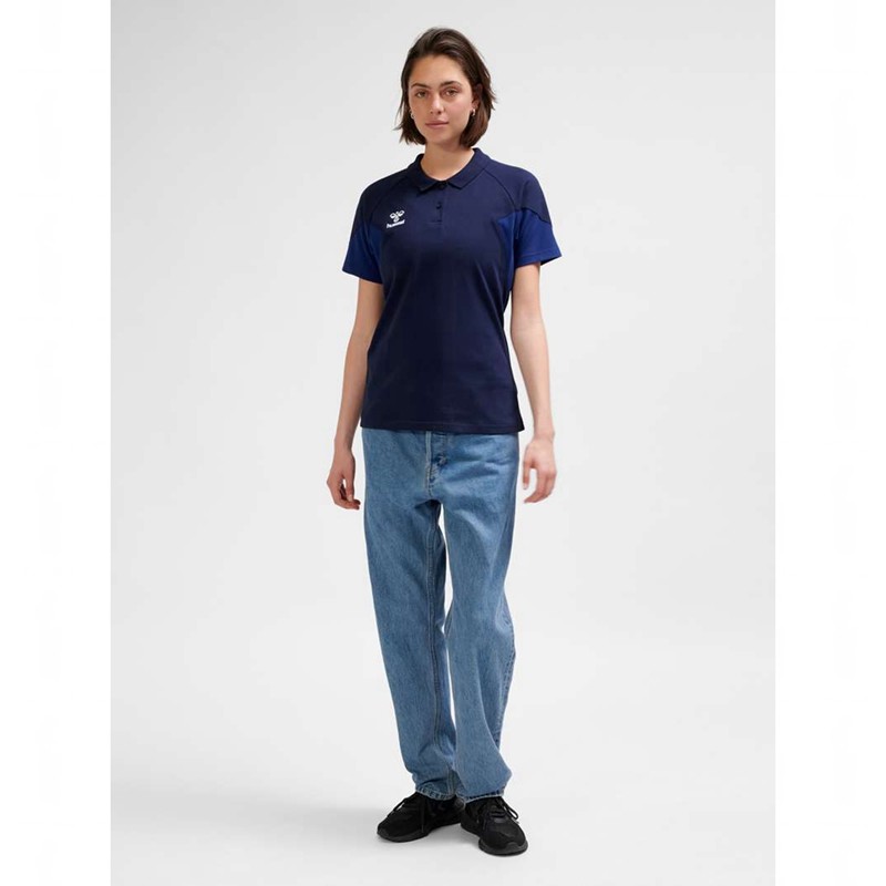 Collant Hummel Travel Polo Femme Bleu Marine | 076016-755