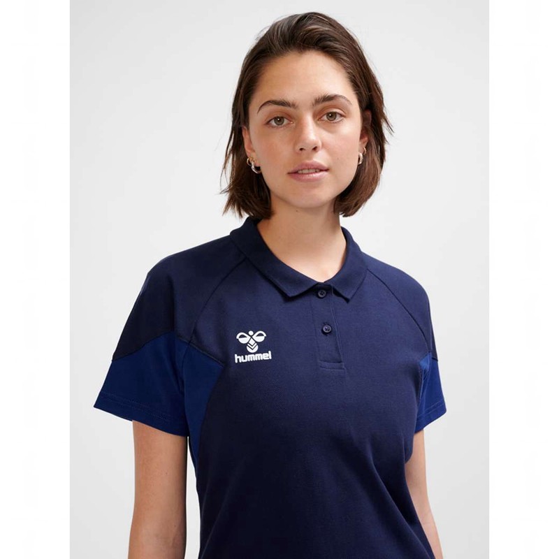 Collant Hummel Travel Polo Femme Bleu Marine | 076016-755