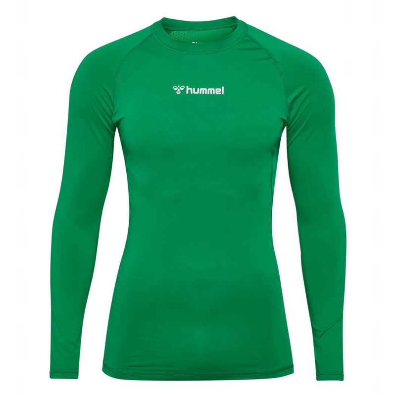 Couche De Base Hummel Bl Performance L/S Homme Vert | 486391-061