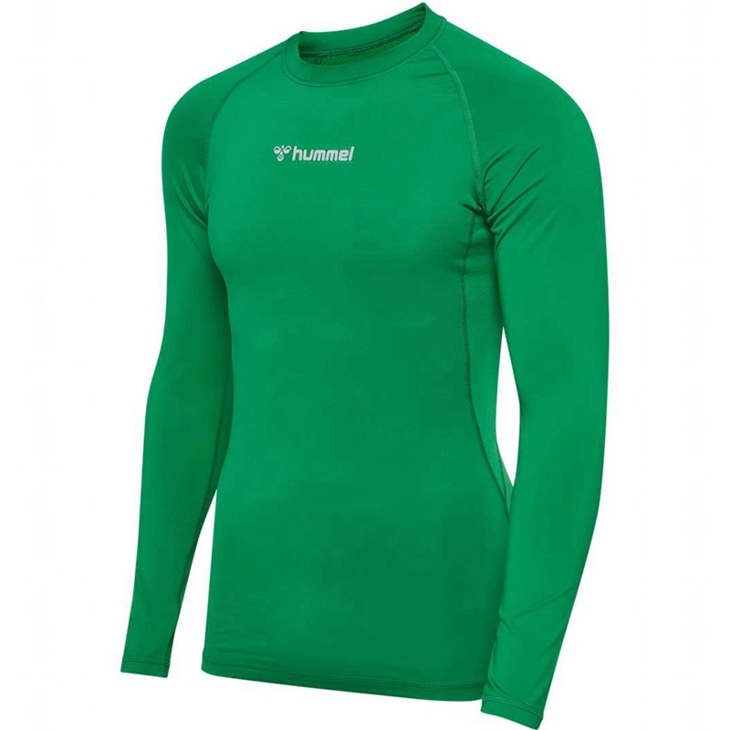 Couche De Base Hummel Bl Performance L/S Homme Vert | 486391-061