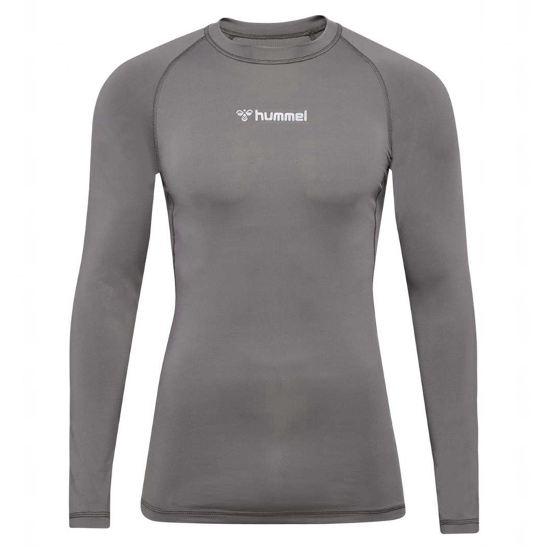 Couche De Base Hummel Bl Performance L/S Homme Grise | 586363-531
