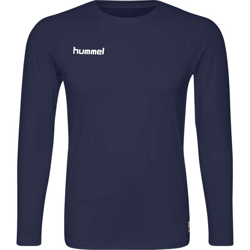 Couche De Base Hummel First Performance Jersey L/S Homme Bleu Marine | 964504-935
