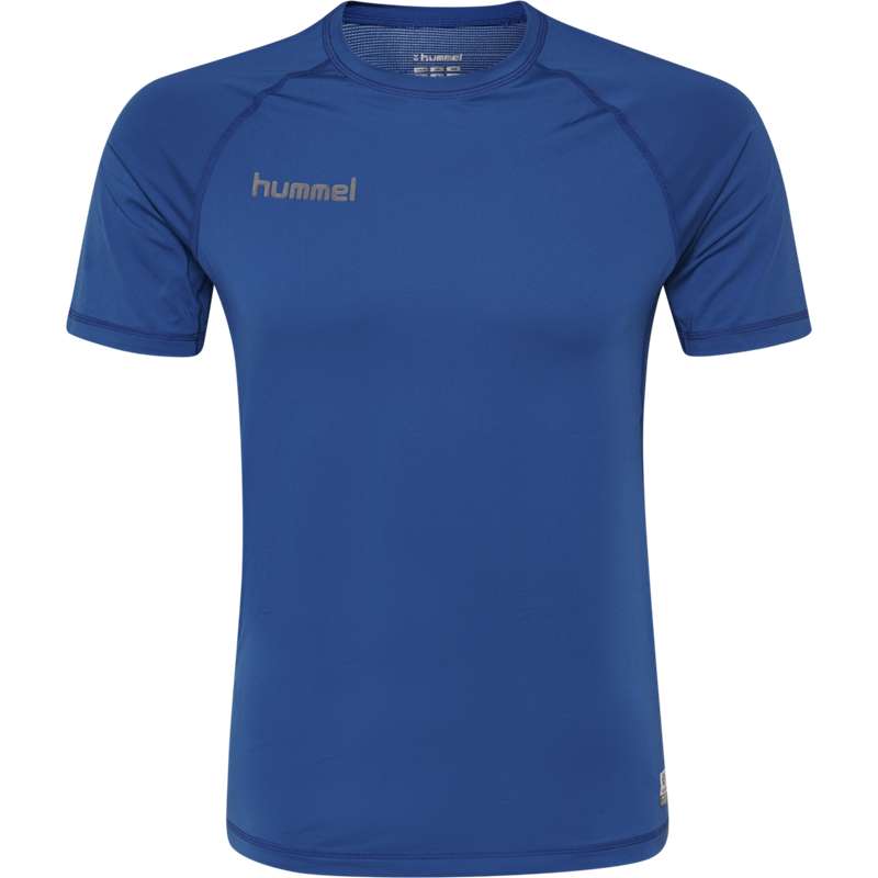 Couche De Base Hummel First Performance Jersey S/S Homme Bleu | 174881-020