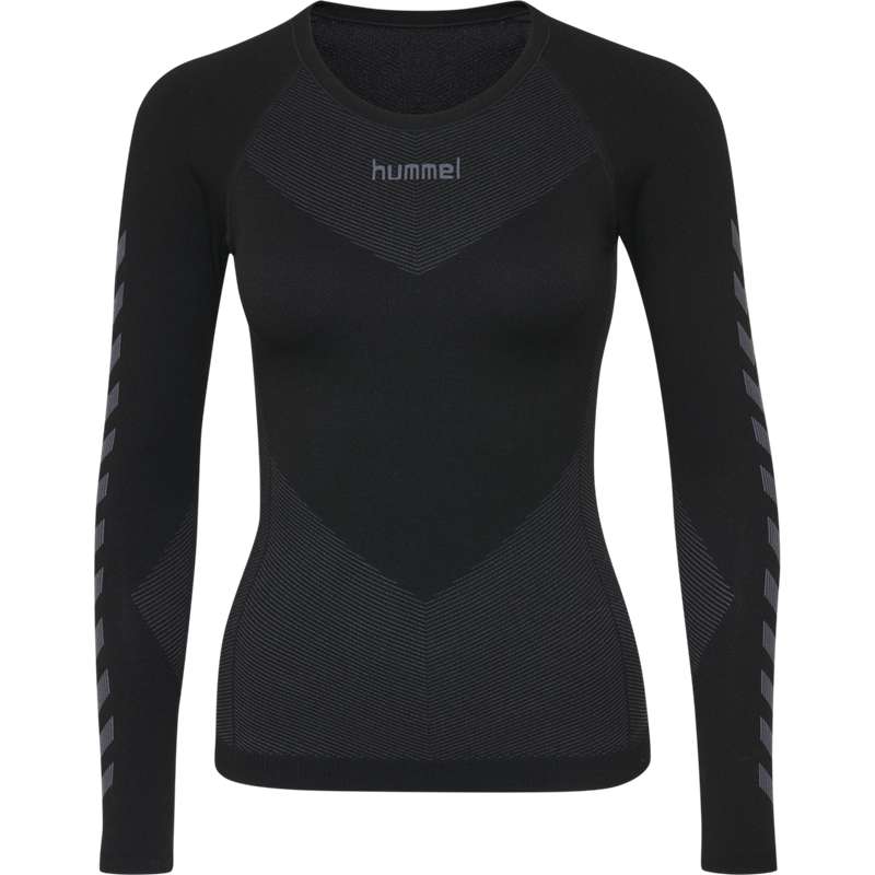 Couche De Base Hummel First Seamless L/S W Femme Noir | 834190-392