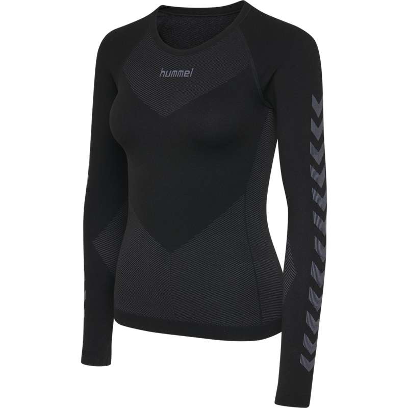 Couche De Base Hummel First Seamless L/S W Femme Noir | 834190-392
