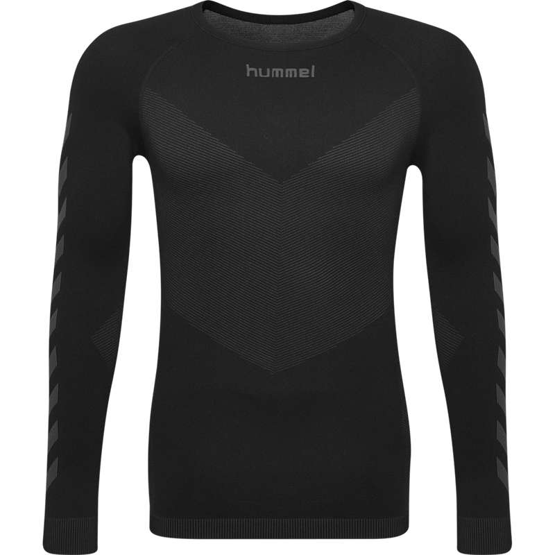 Couche De Base Hummel Hummel First Seamless Jersey L/S Homme Noir | 320117-027