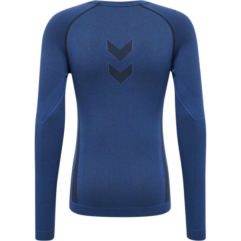 Couche De Base Hummel Te Mike Seamless L/S Homme Bleu Marine | 675706-127