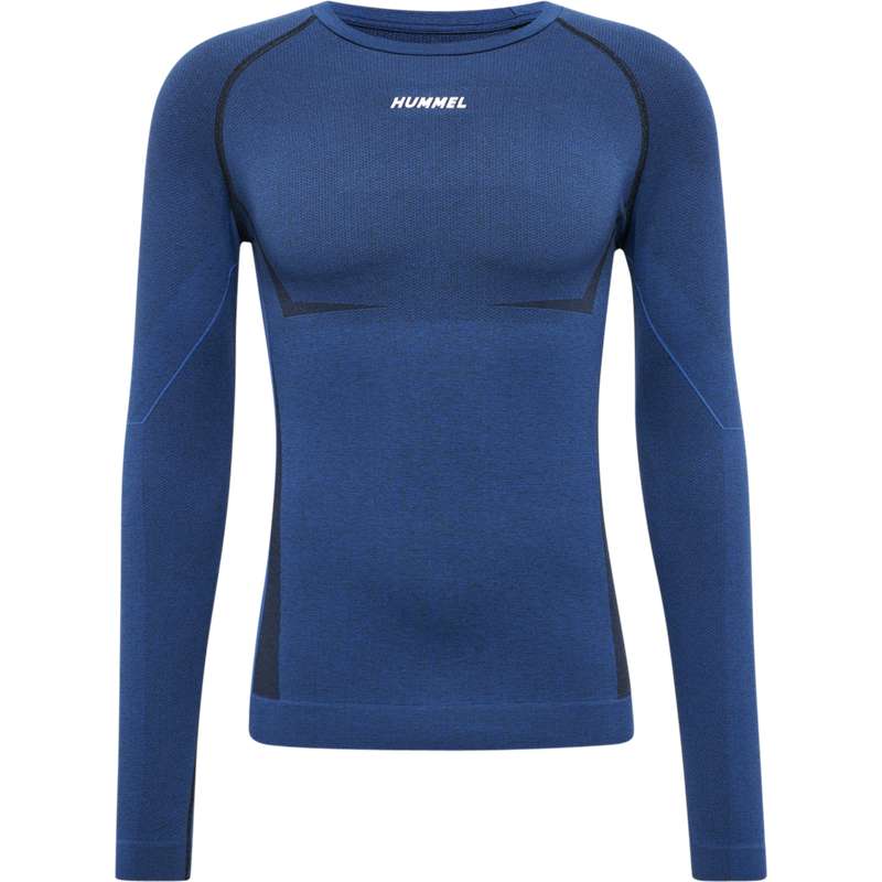 Couche De Base Hummel Te Mike Seamless L/S Homme Bleu Marine | 675706-127