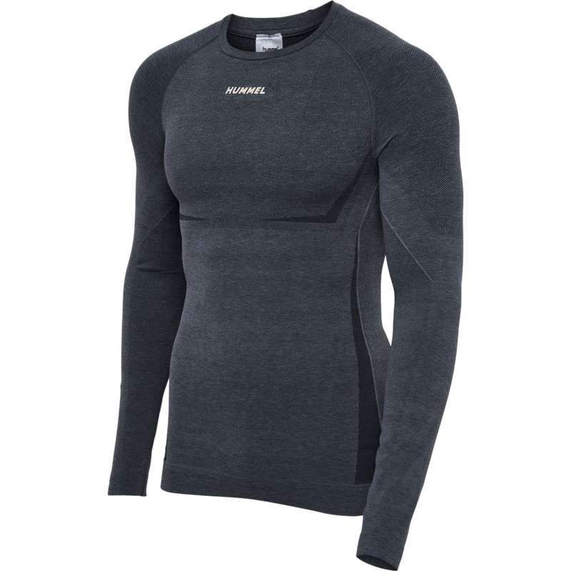 Couche De Base Hummel Te Mike Seamless L/S Homme Noir | 606709-838