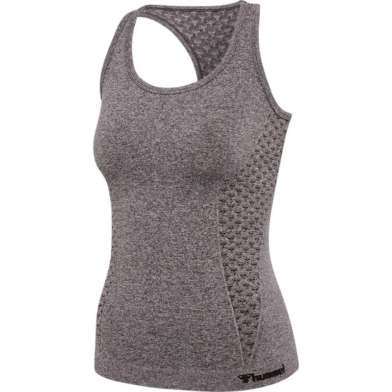 Debardeur Hummel Ci Seamless Femme Grise | 433812-014