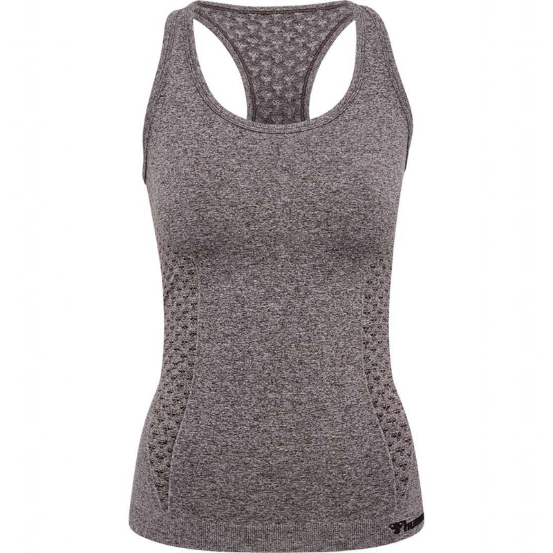 Debardeur Hummel Ci Seamless Femme Grise | 433812-014
