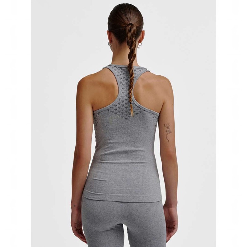Debardeur Hummel Ci Seamless Femme Grise | 518014-849
