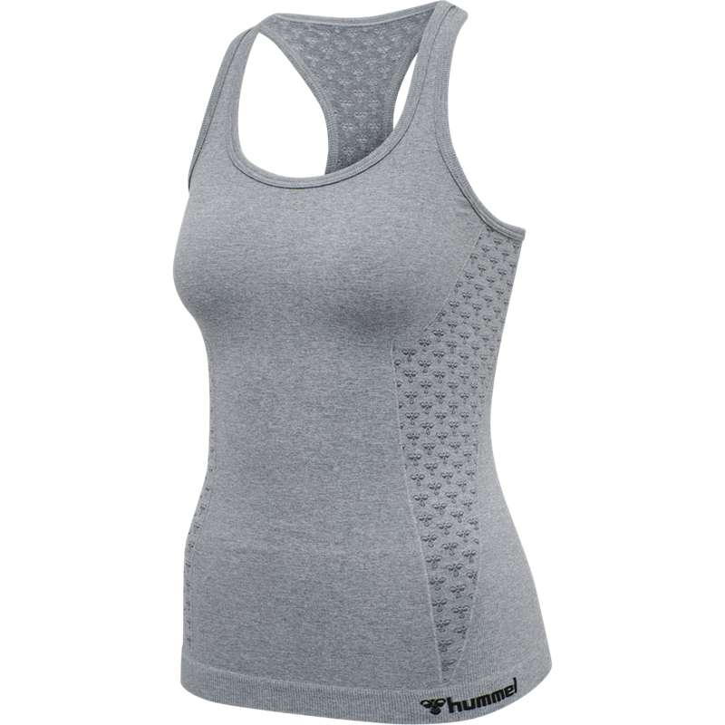 Debardeur Hummel Ci Seamless Femme Grise | 518014-849