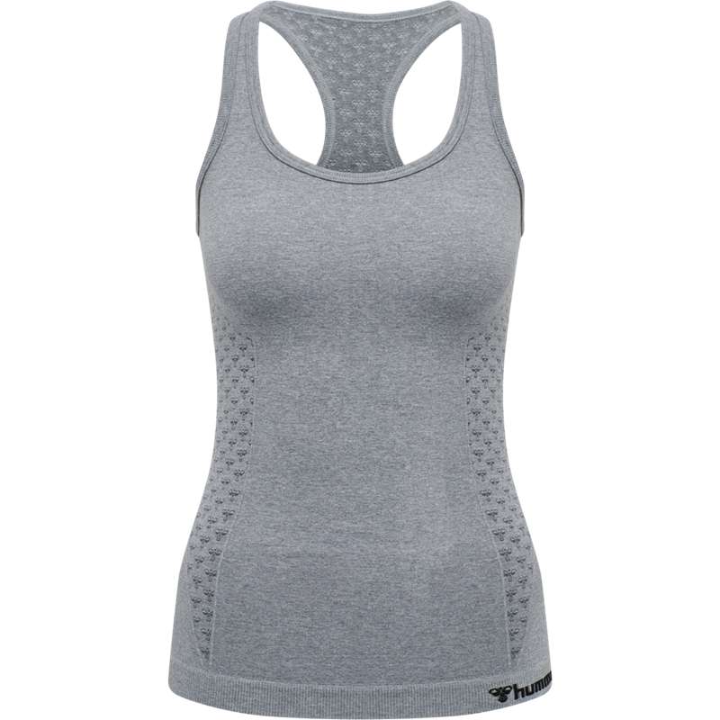 Debardeur Hummel Ci Seamless Femme Grise | 518014-849