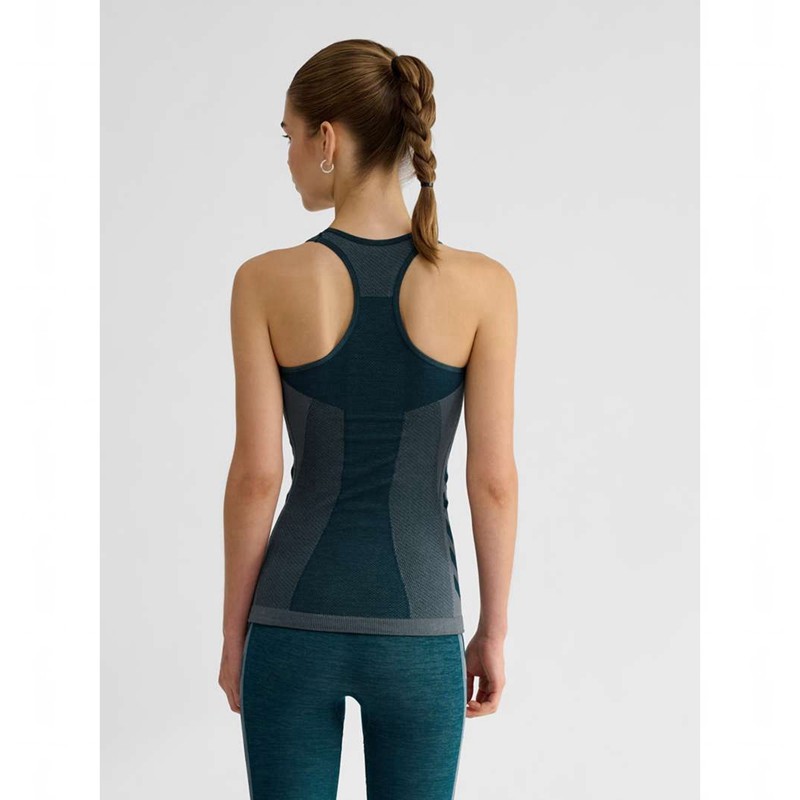 Debardeur Hummel Clea Seamless Femme Bleu | 476515-281