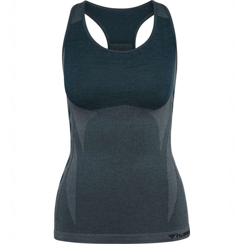Debardeur Hummel Clea Seamless Femme Bleu | 476515-281