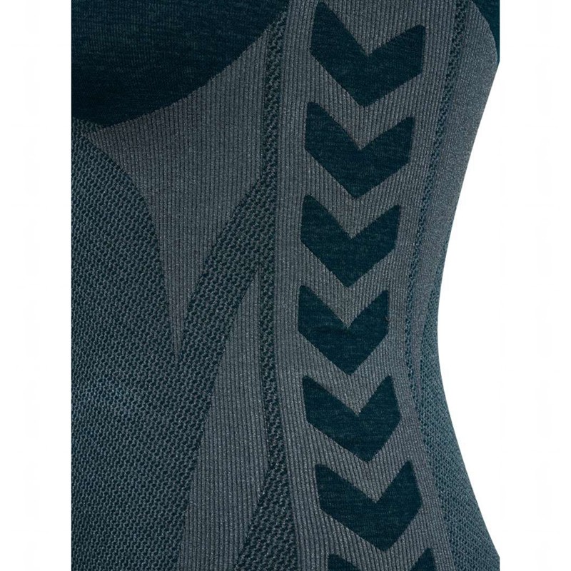 Debardeur Hummel Clea Seamless Femme Bleu | 476515-281