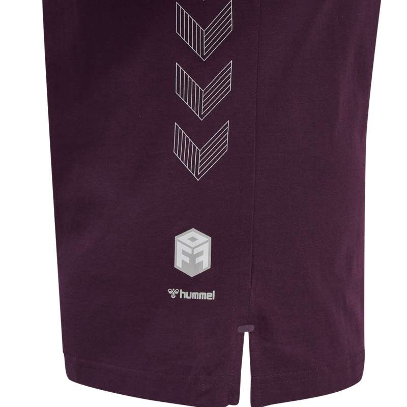 Debardeur Hummel Move Grid Cotton S/S Wom Femme Violette | 445228-179
