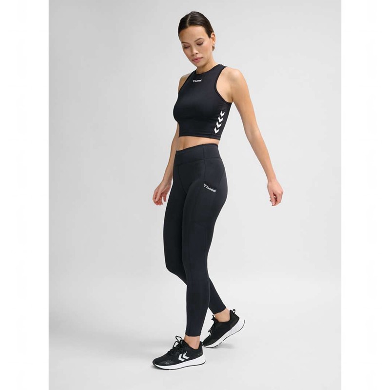 Debardeur Hummel Mt Active Short Femme Noir | 878690-248