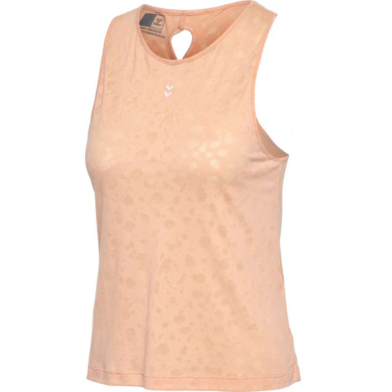 Debardeur Hummel Mt Iris Burnout Femme Abricot | 592198-336