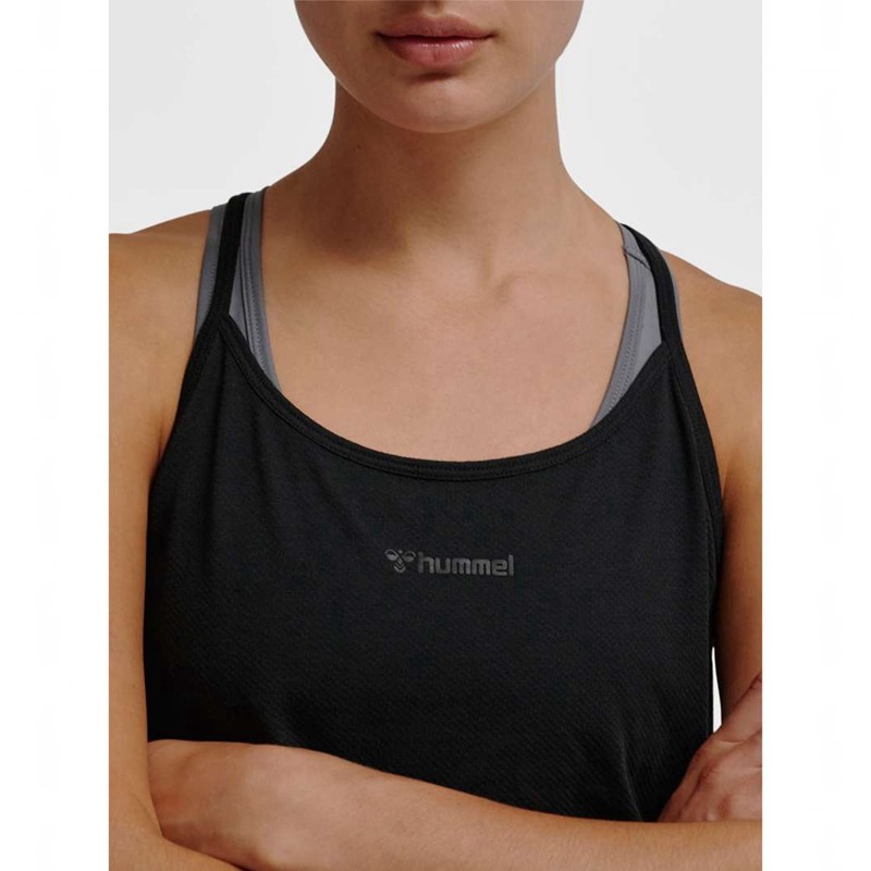 Debardeur Hummel Mt Vanja Strap Femme Noir | 817609-603