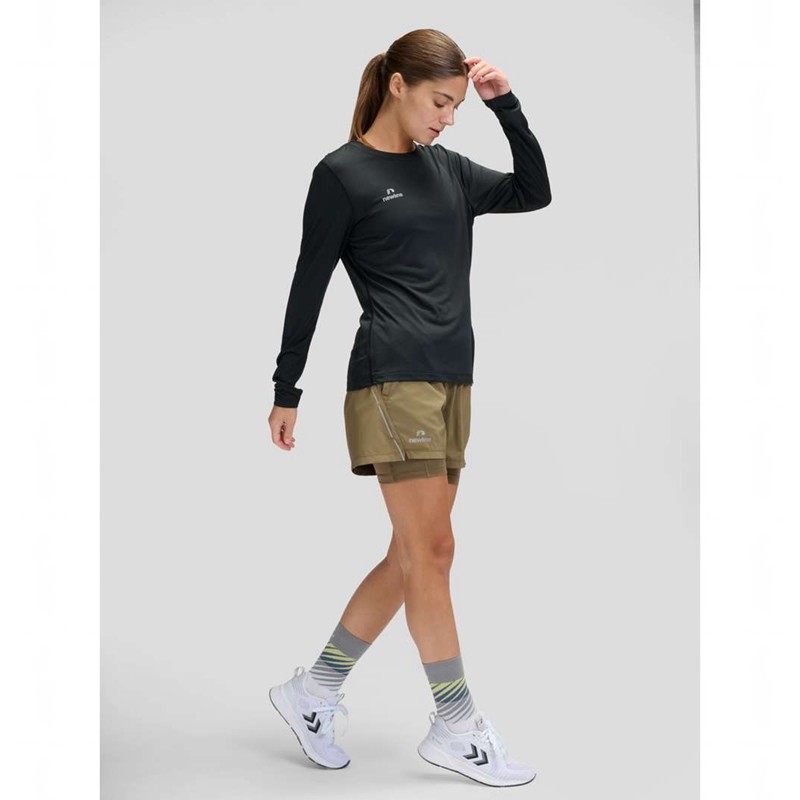 Debardeur Hummel Nwlbeat L/S W Femme Noir | 394048-583